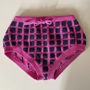 Rachel Comey Pink and Purple Knit Swim Shorts